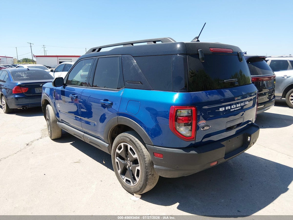 2024 FORD BRONCO SPORT OUTER BANKS — снимка 3