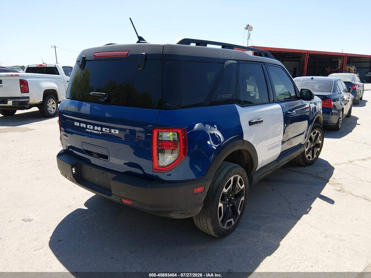 2024 FORD BRONCO SPORT OUTER BANKS — снимка 4