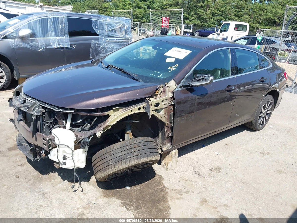 2016 CHEVROLET MALIBU 1LT — снимка 2