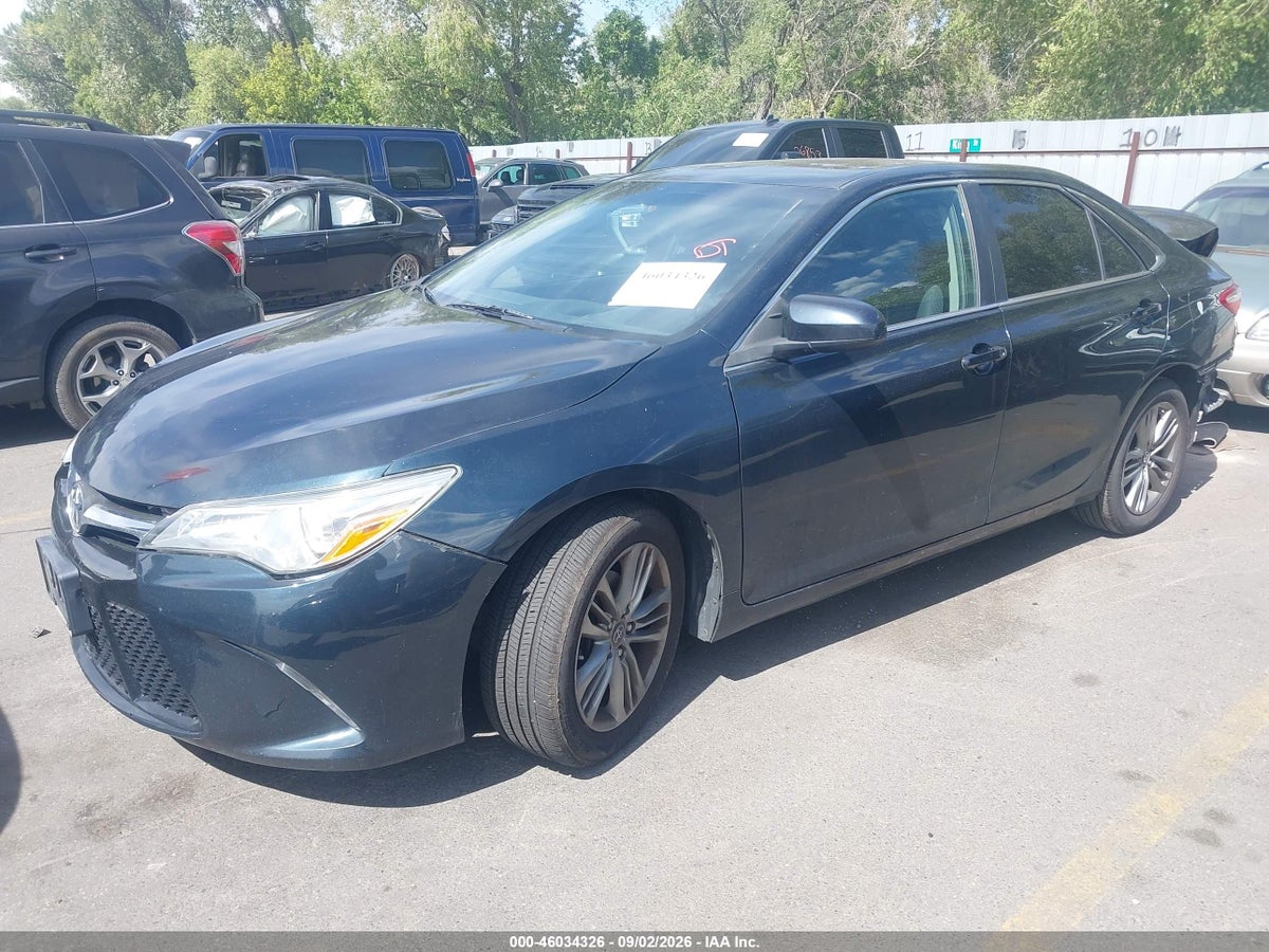 2017 TOYOTA CAMRY SE — снимка 2