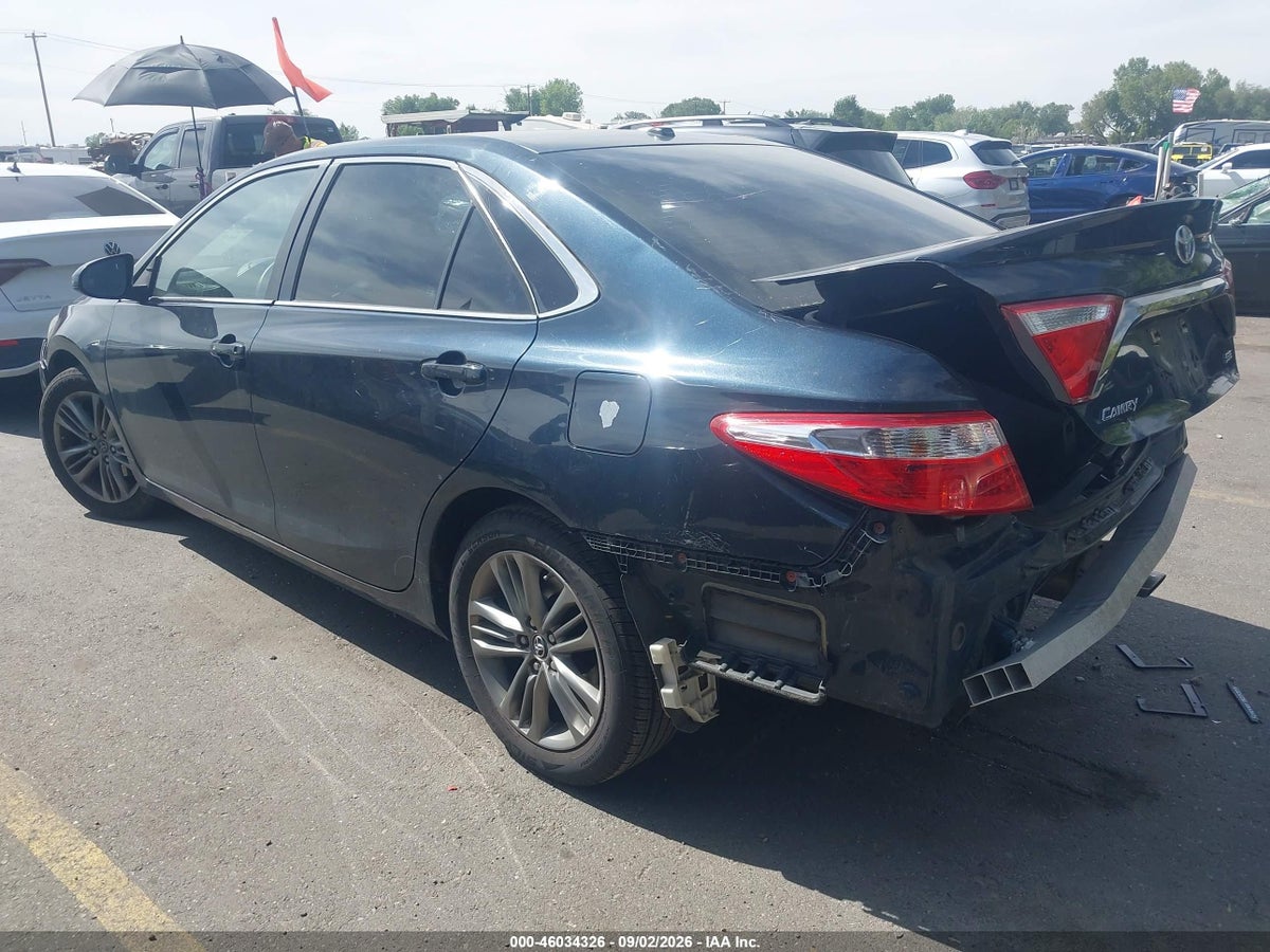 2017 TOYOTA CAMRY SE — снимка 3