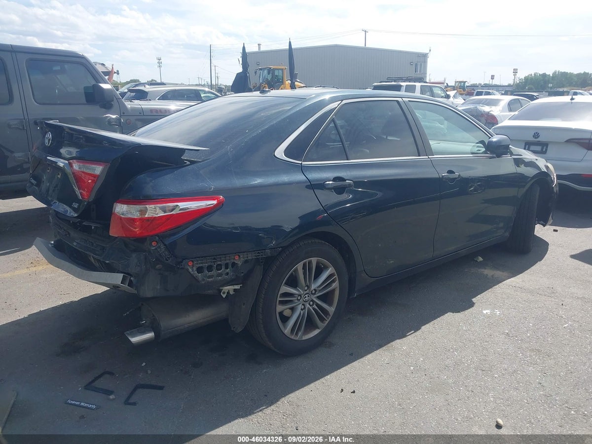 2017 TOYOTA CAMRY SE — снимка 4