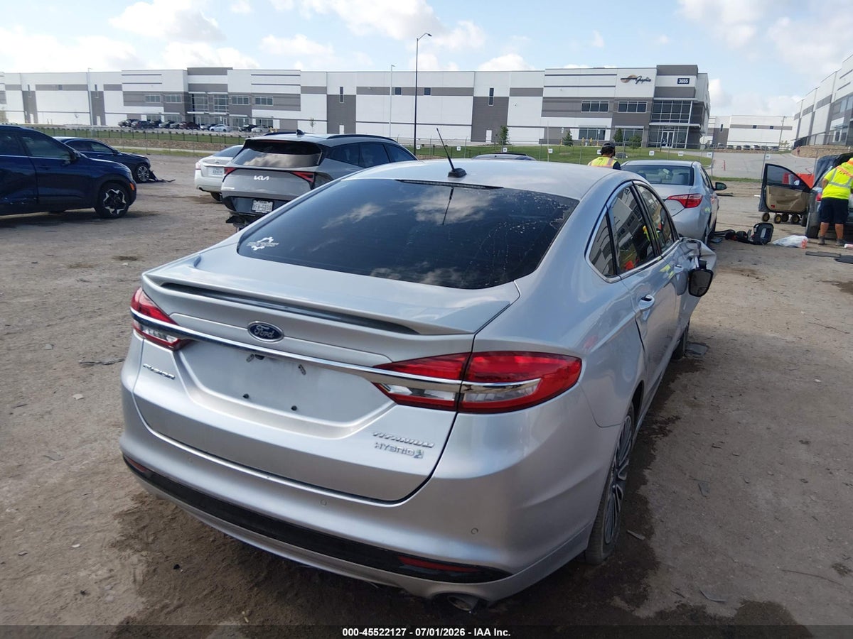 2017 FORD FUSION HYBRID PLATINUM/TITANIUM — снимка 4
