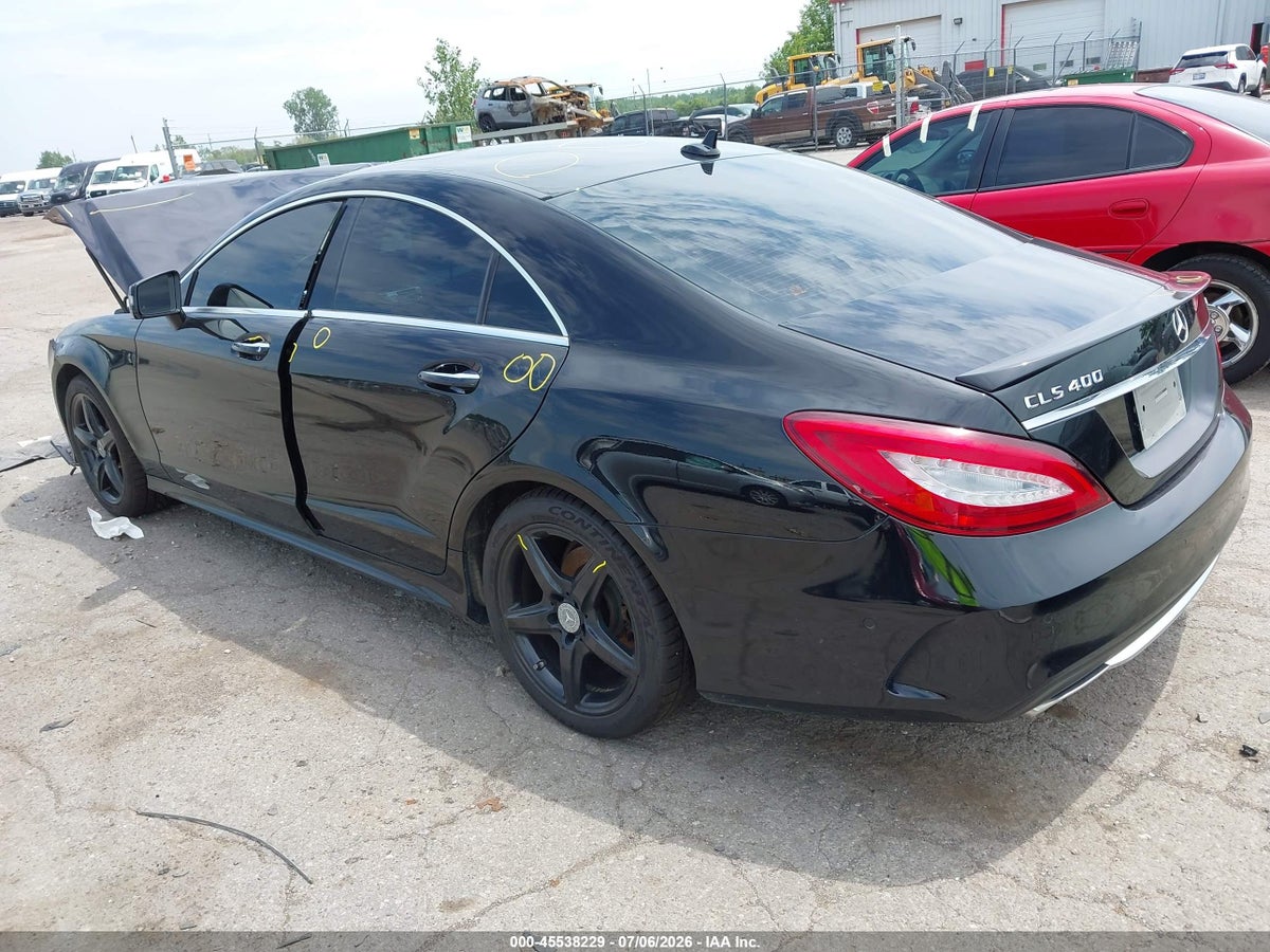 2015 MERCEDES-BENZ CLS 400 4MATIC — снимка 3