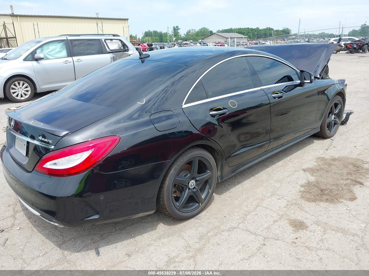 2015 MERCEDES-BENZ CLS 400 4MATIC — снимка 4