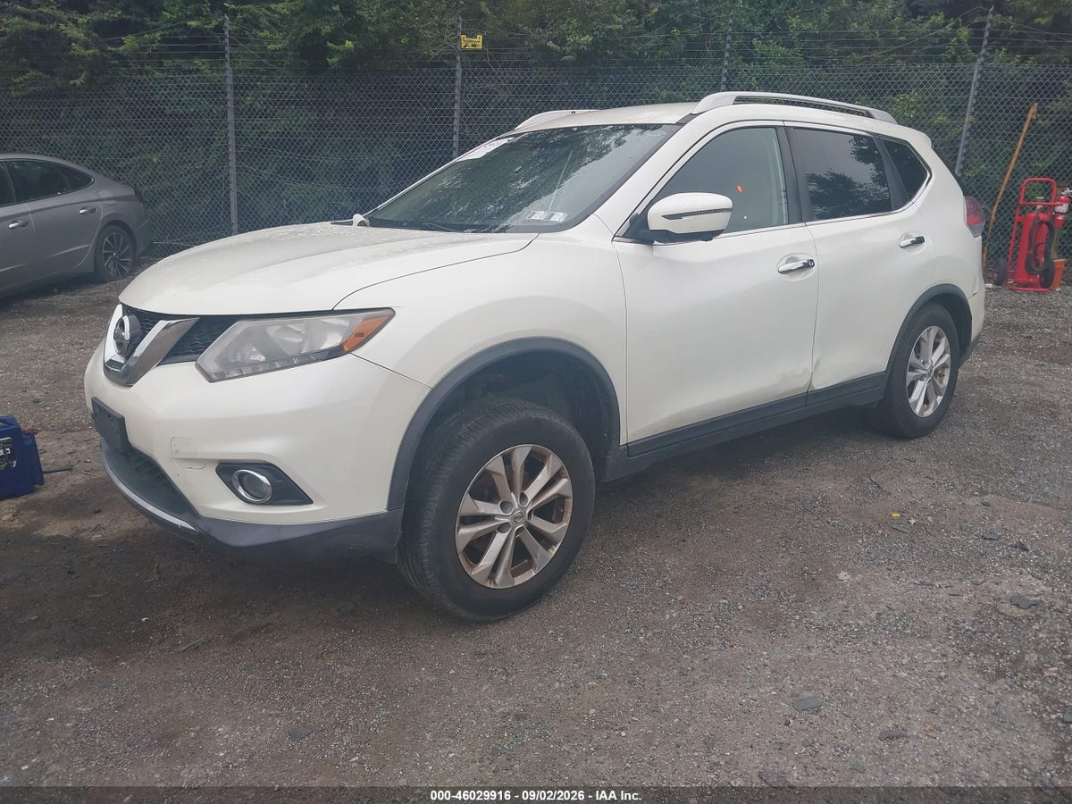 2016 NISSAN ROGUE SV — снимка 2