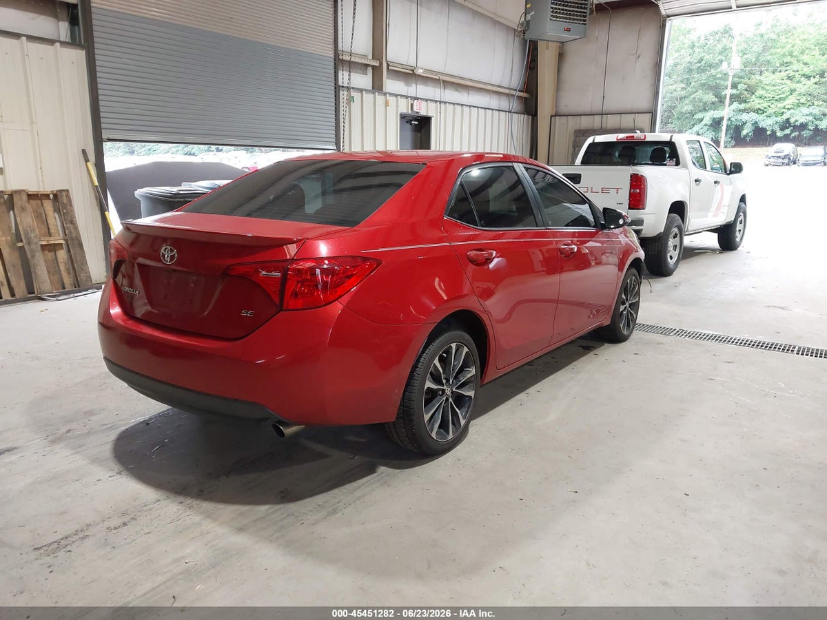2017 TOYOTA COROLLA SE — снимка 4