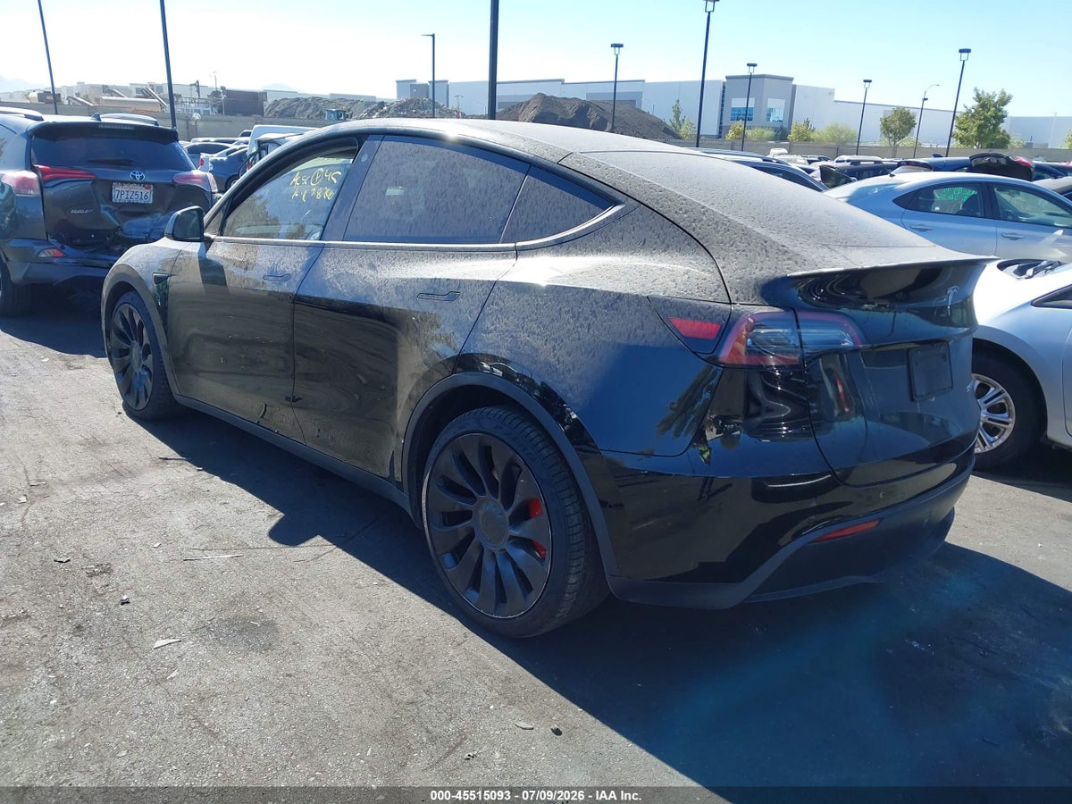 2021 TESLA MODEL Y PERFORMANCE DUAL MOTOR ALL-WHEEL DRIVE — снимка 3