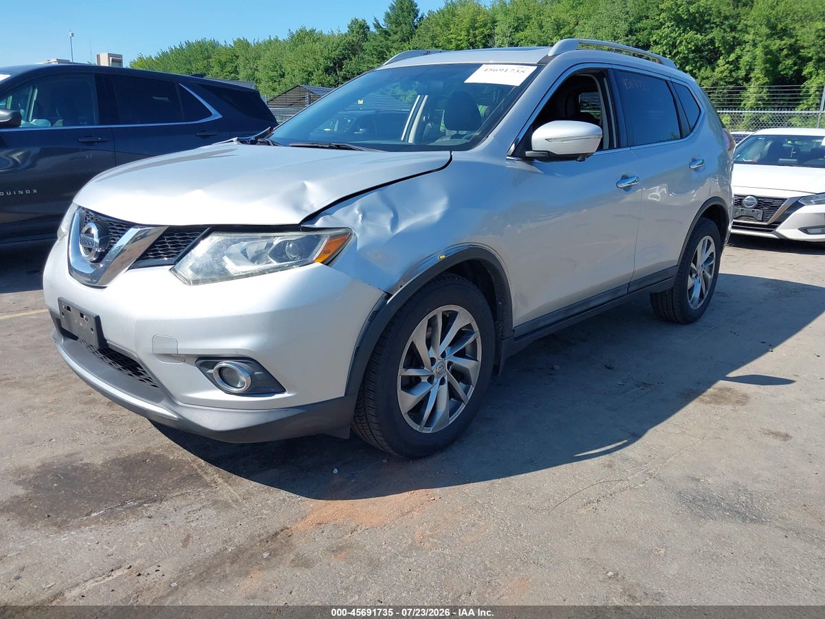 2015 NISSAN ROGUE SL — снимка 2