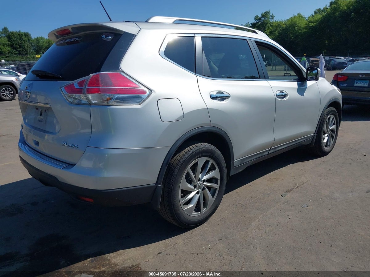 2015 NISSAN ROGUE SL — снимка 4