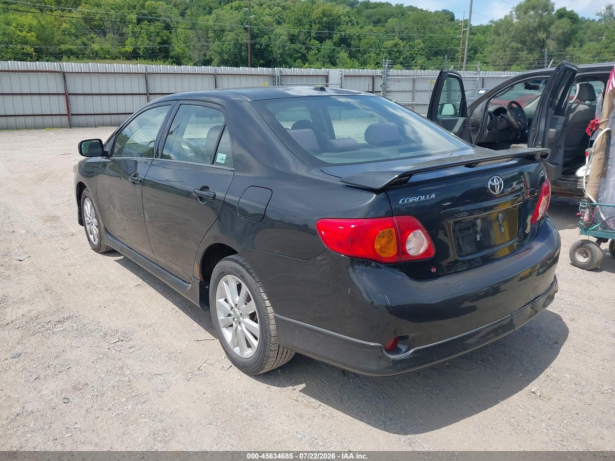 2010 TOYOTA COROLLA S — снимка 3