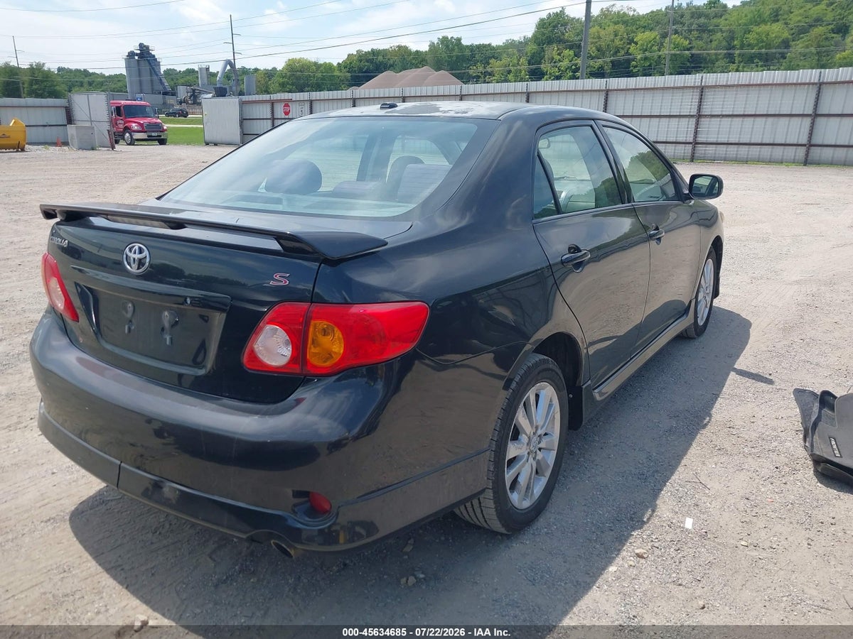 2010 TOYOTA COROLLA S — снимка 4