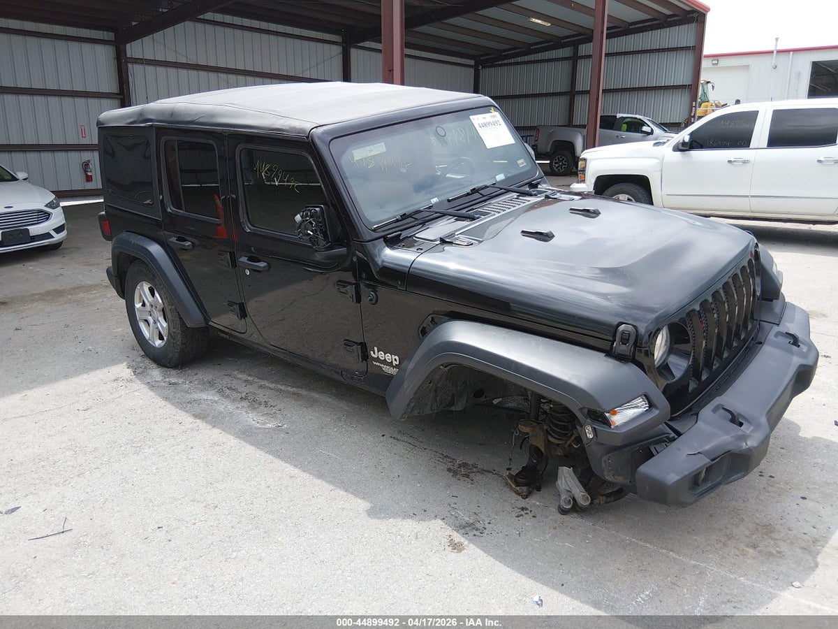 2018 JEEP WRANGLER UNLIMITED SPORT S 4X4