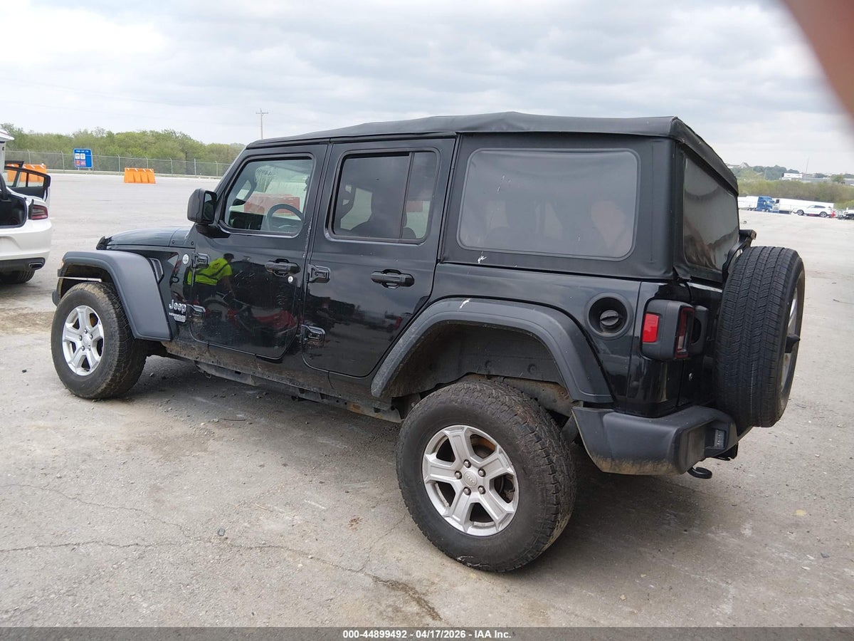2018 JEEP WRANGLER UNLIMITED SPORT S 4X4 — снимка 3