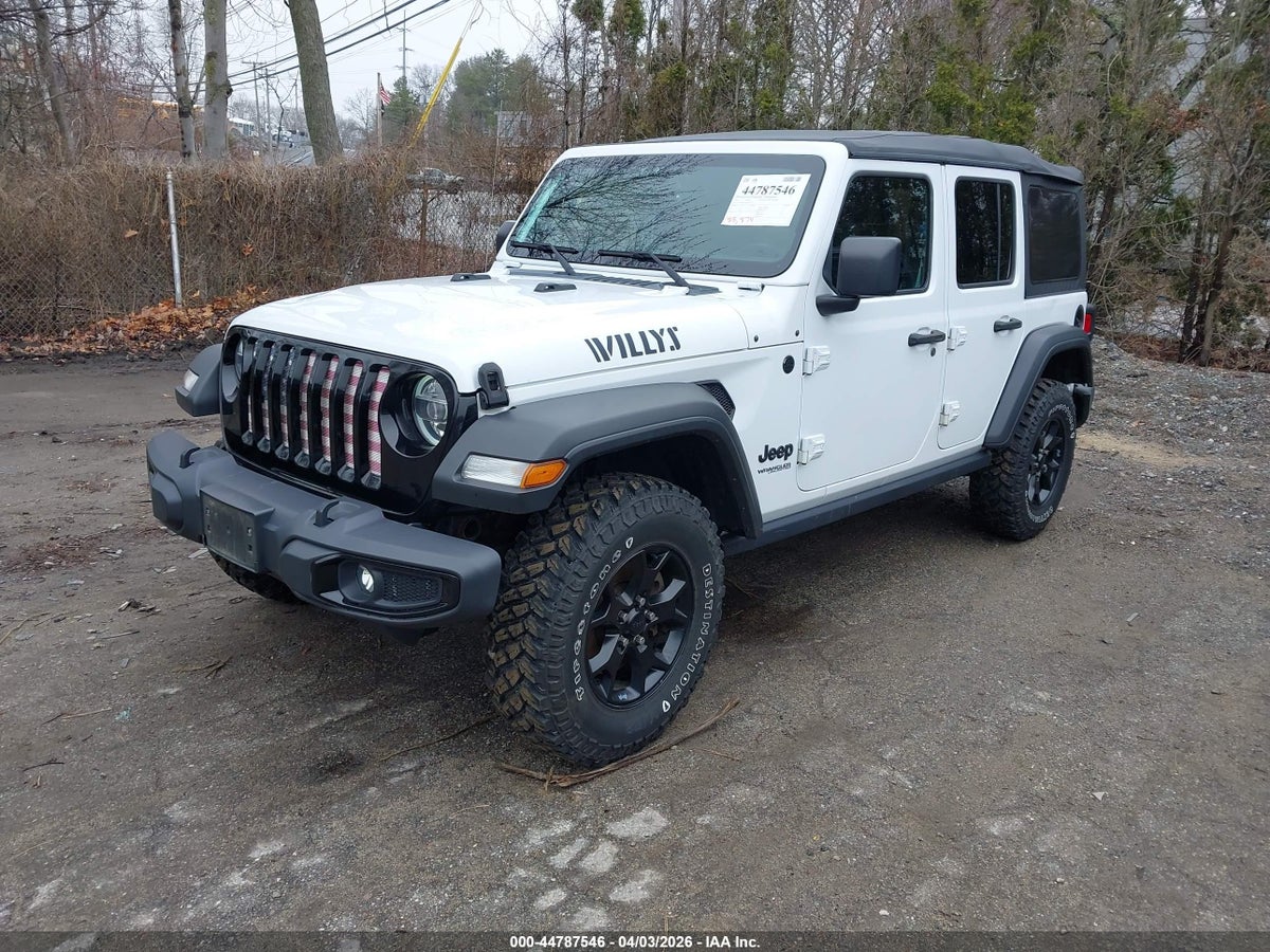 2021 JEEP WRANGLER UNLIMITED WILLYS 4X4 — снимка 2