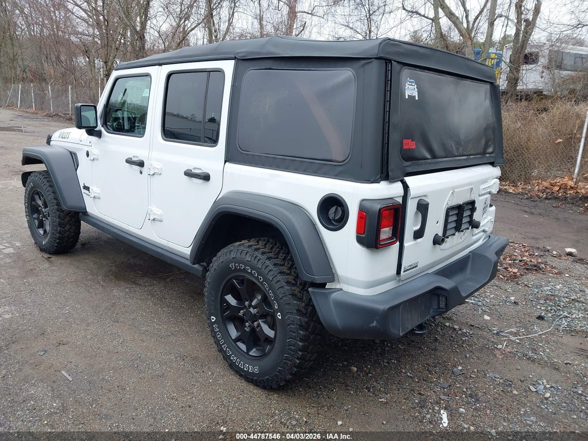 2021 JEEP WRANGLER UNLIMITED WILLYS 4X4 — снимка 3