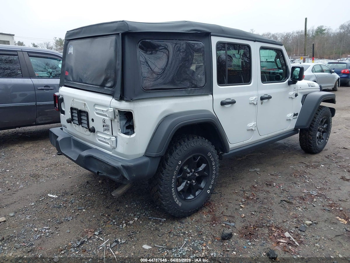 2021 JEEP WRANGLER UNLIMITED WILLYS 4X4 — снимка 4