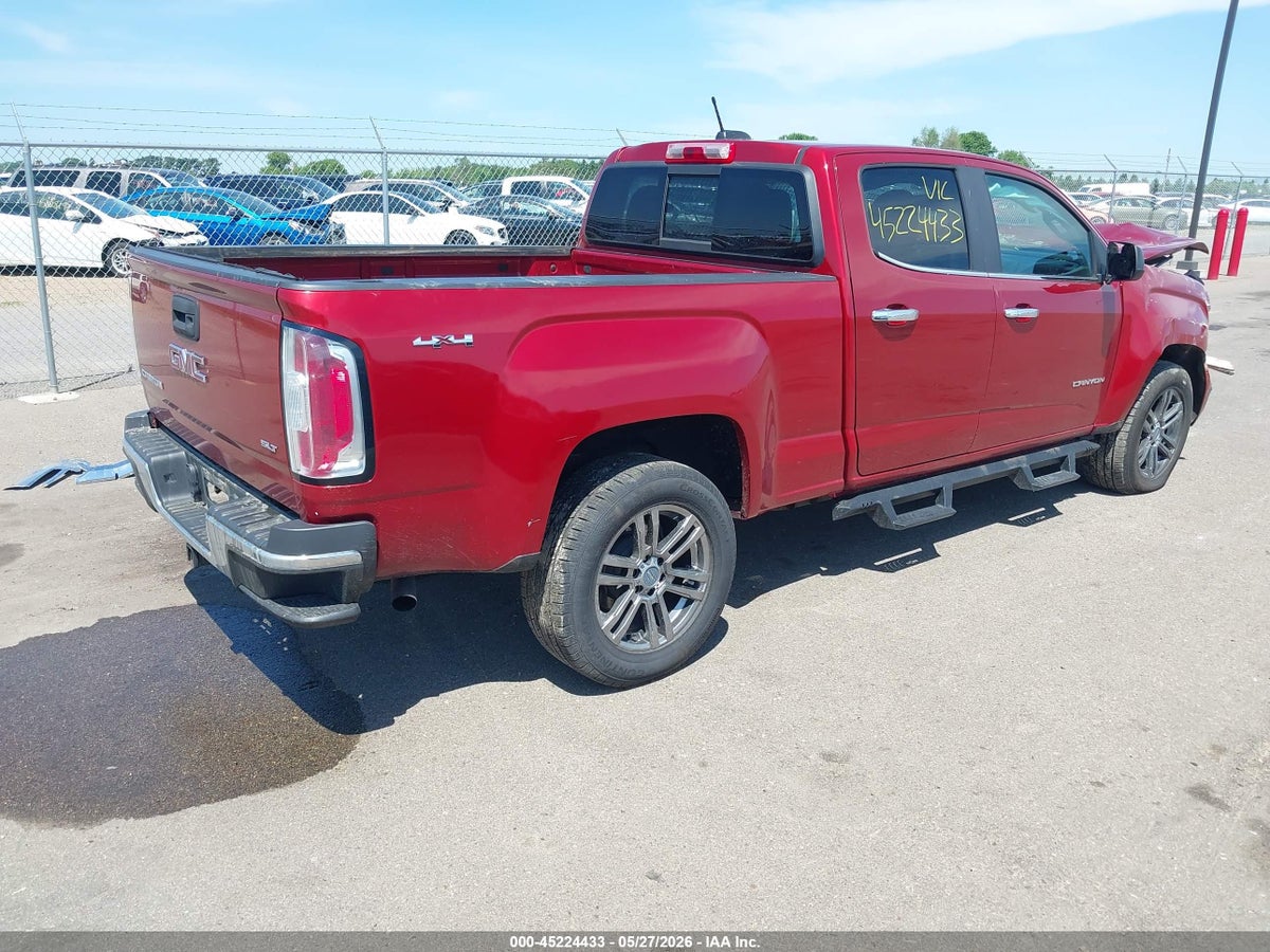 2016 GMC CANYON SLT — снимка 4