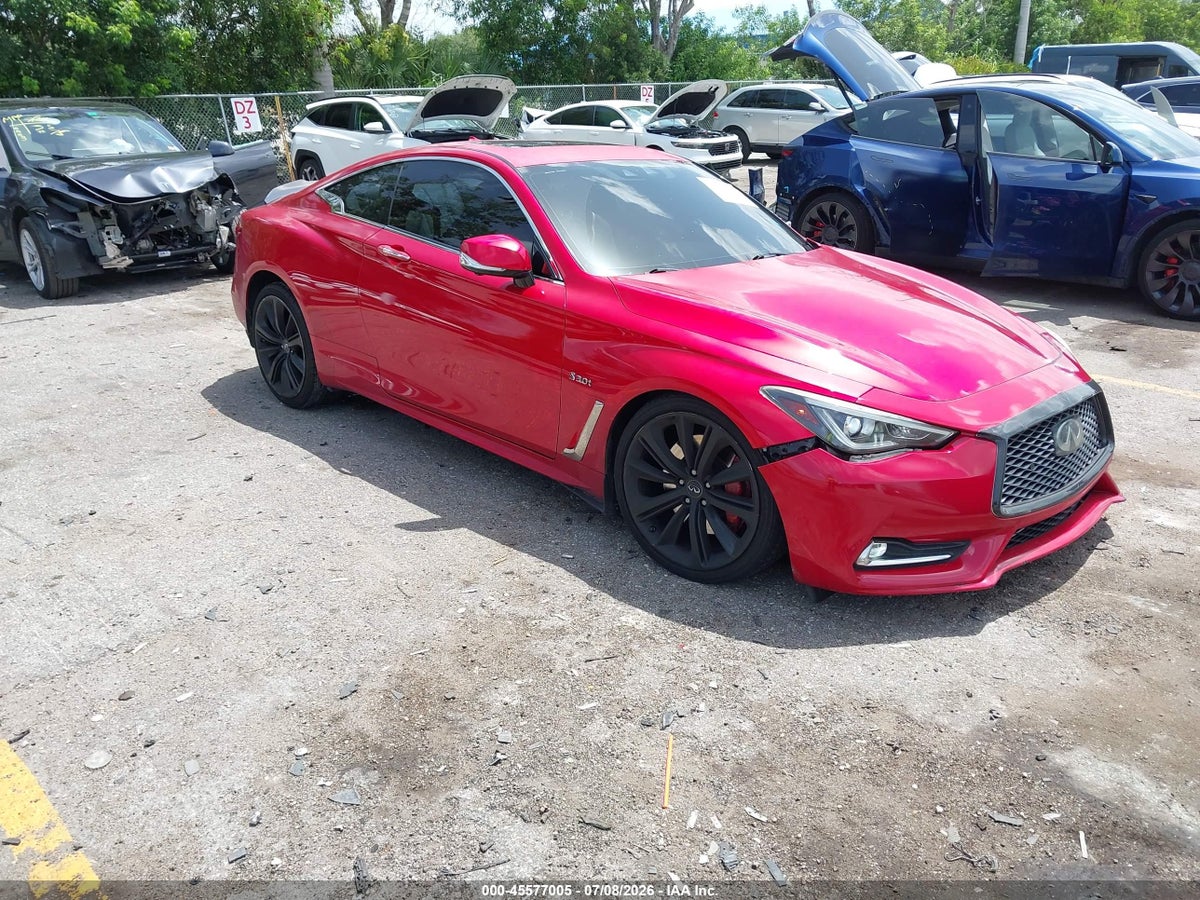2018 INFINITI Q60 3.0T RED SPORT 400