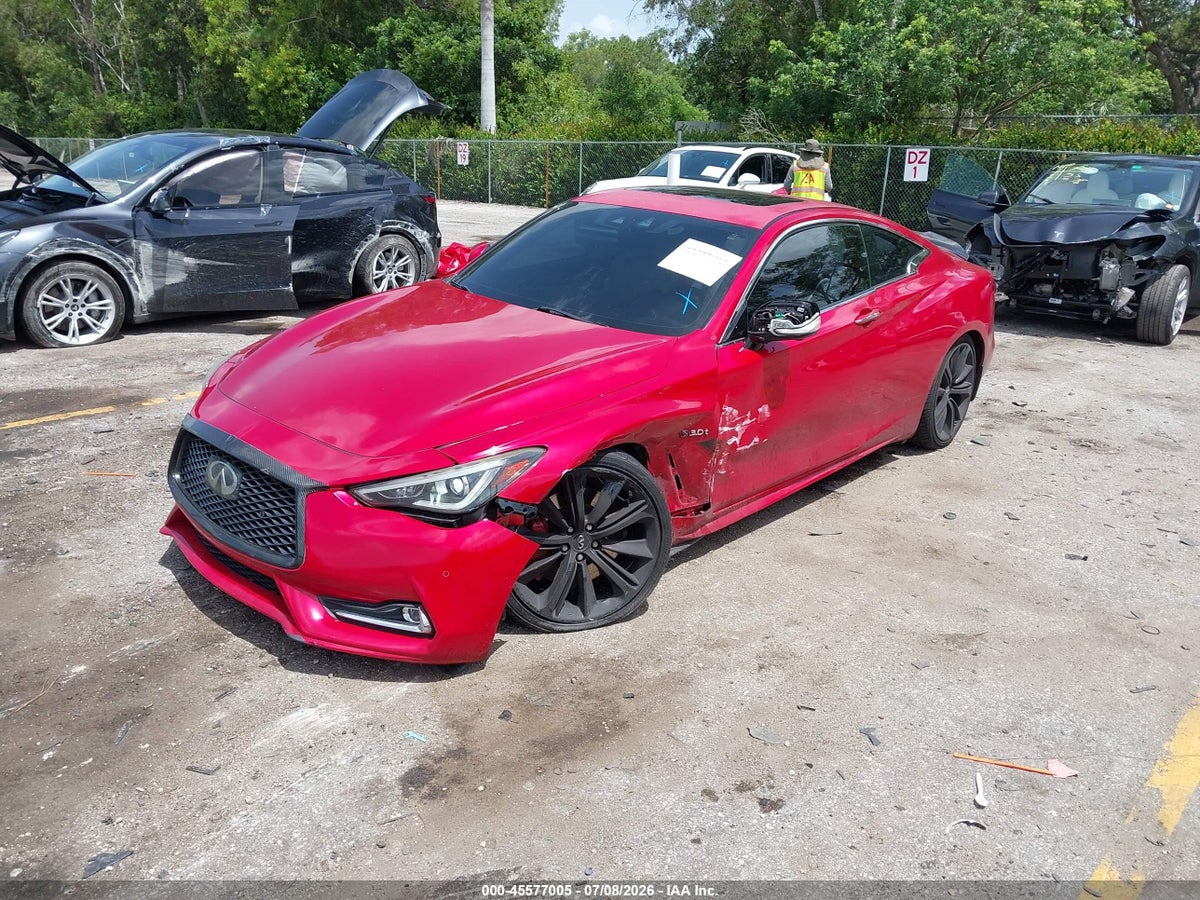2018 INFINITI Q60 3.0T RED SPORT 400 — снимка 2