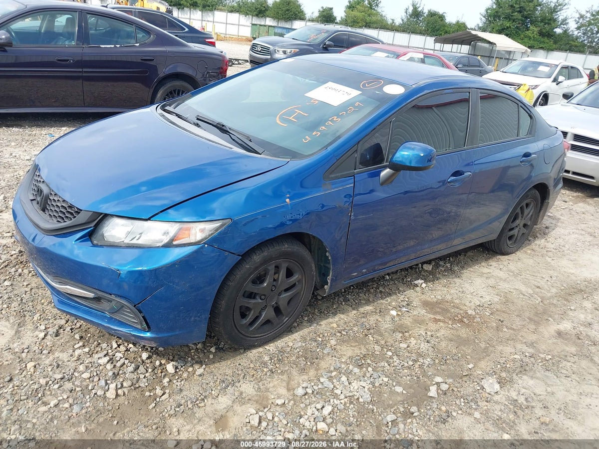 2015 HONDA CIVIC LX — снимка 2