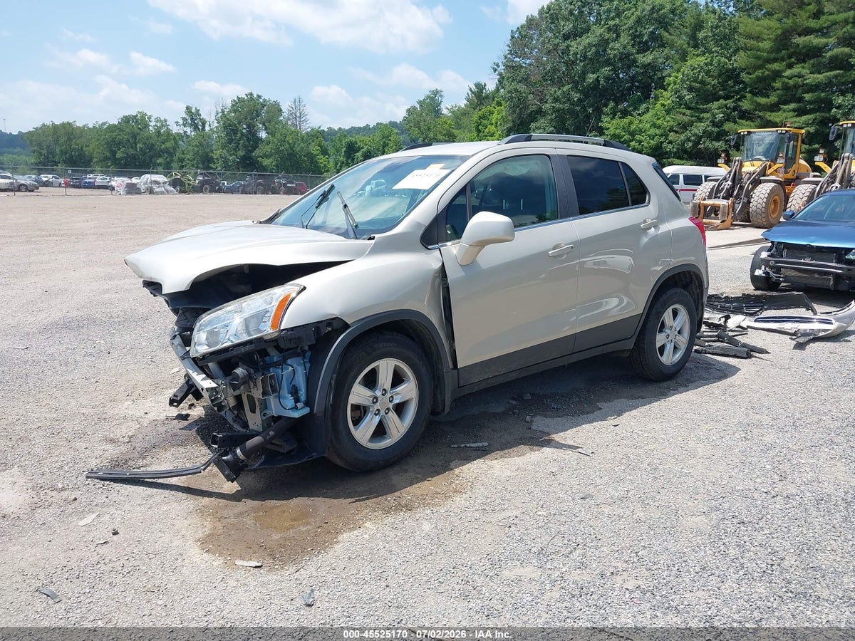 2016 CHEVROLET TRAX LT — снимка 2