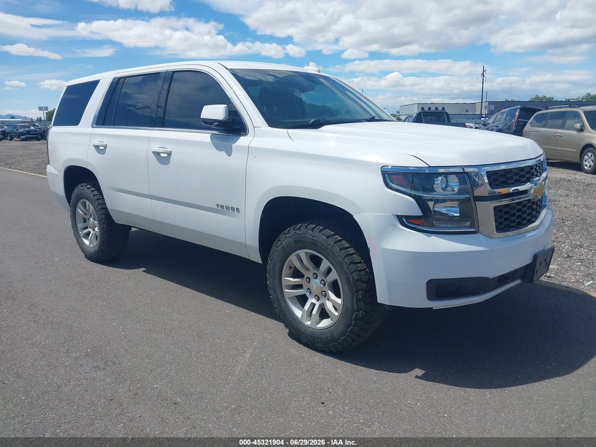 2020 CHEVROLET TAHOE 4WD COMMERCIAL FLEET