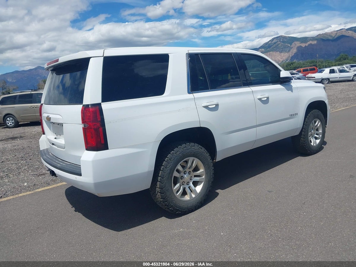2020 CHEVROLET TAHOE 4WD COMMERCIAL FLEET — снимка 4