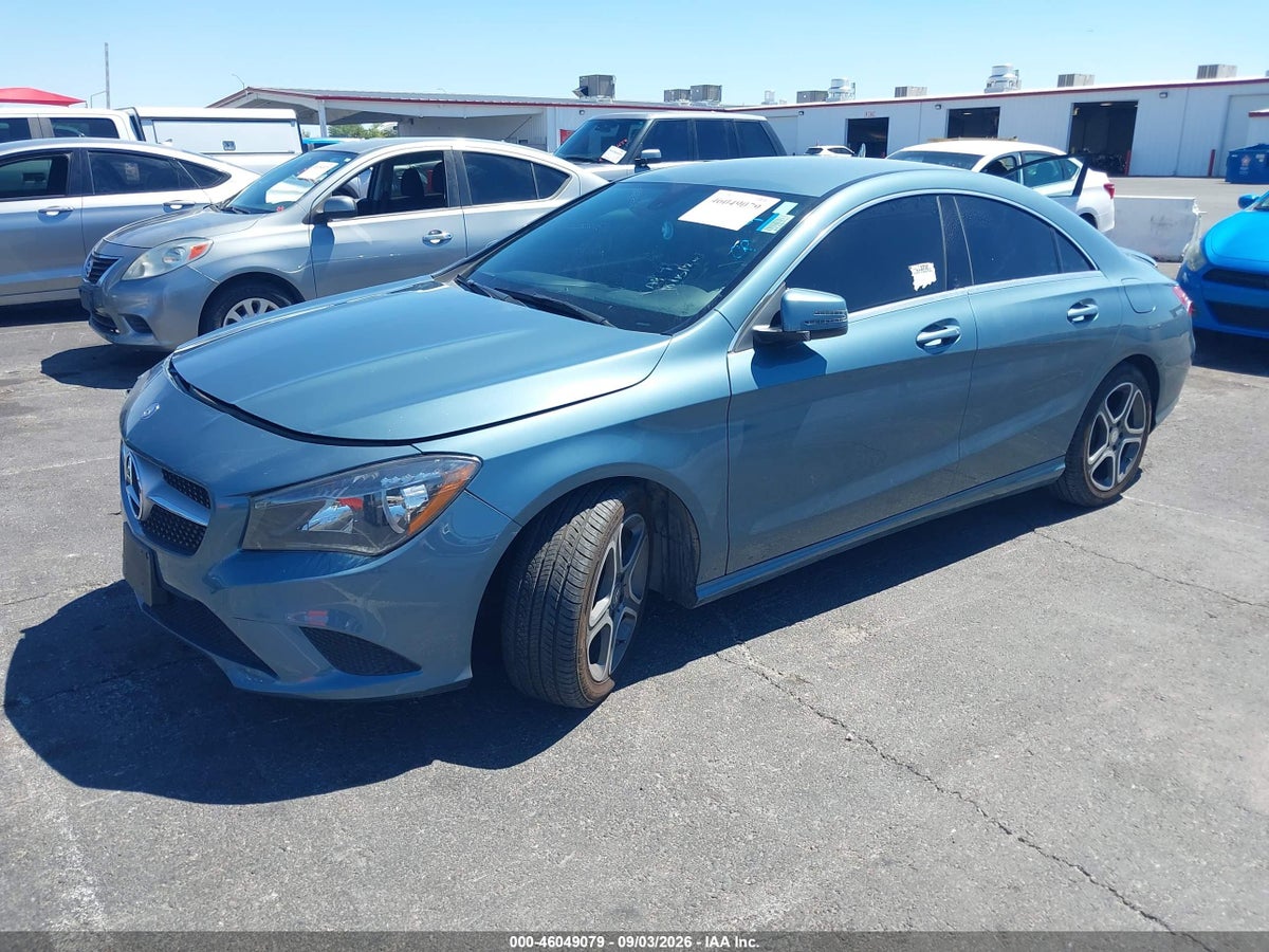 2014 MERCEDES-BENZ CLA 250 — снимка 2
