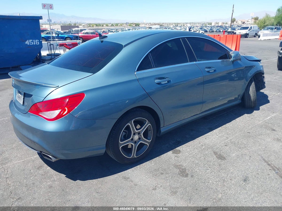 2014 MERCEDES-BENZ CLA 250 — снимка 4