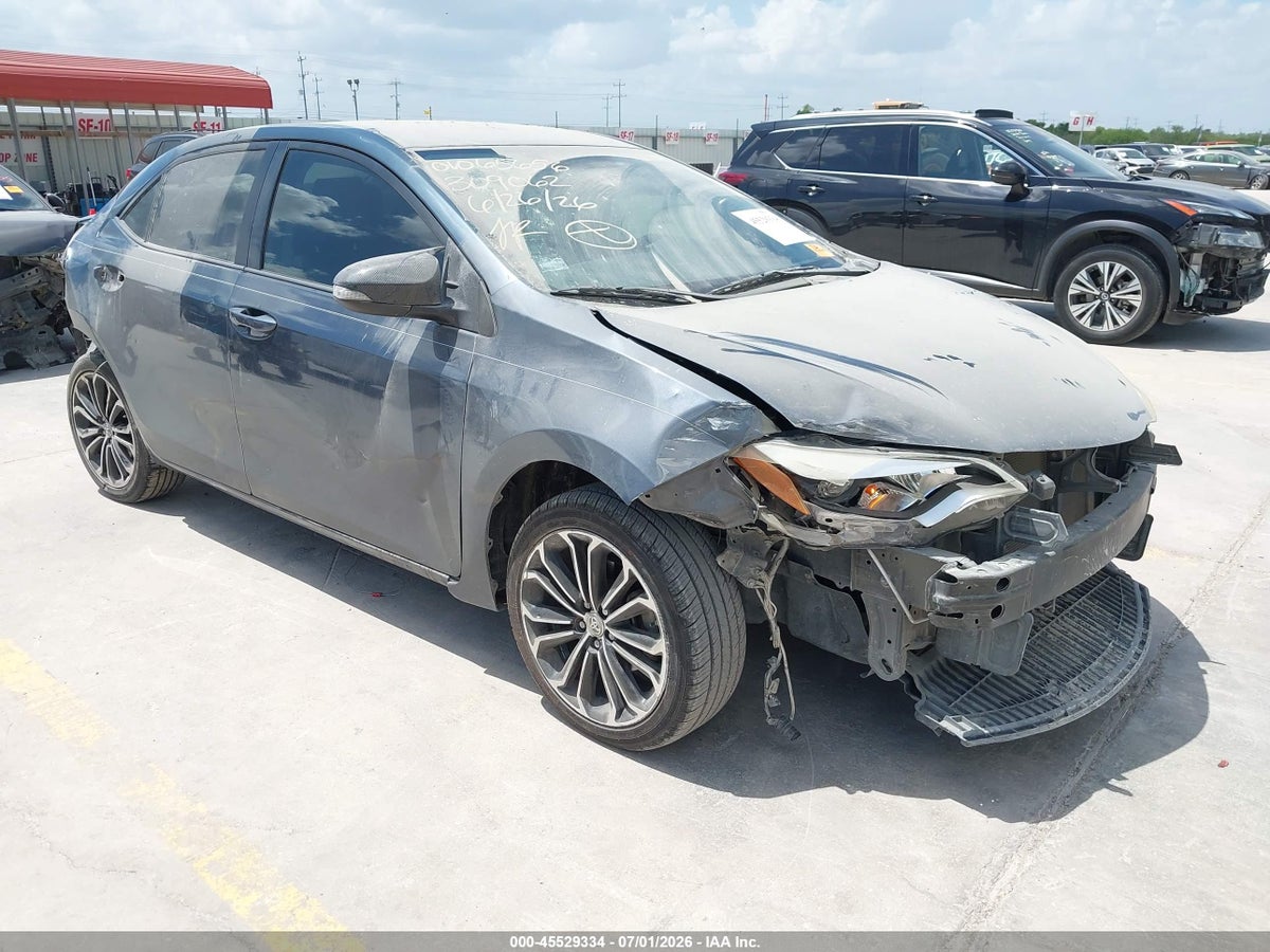 2015 TOYOTA COROLLA S PLUS