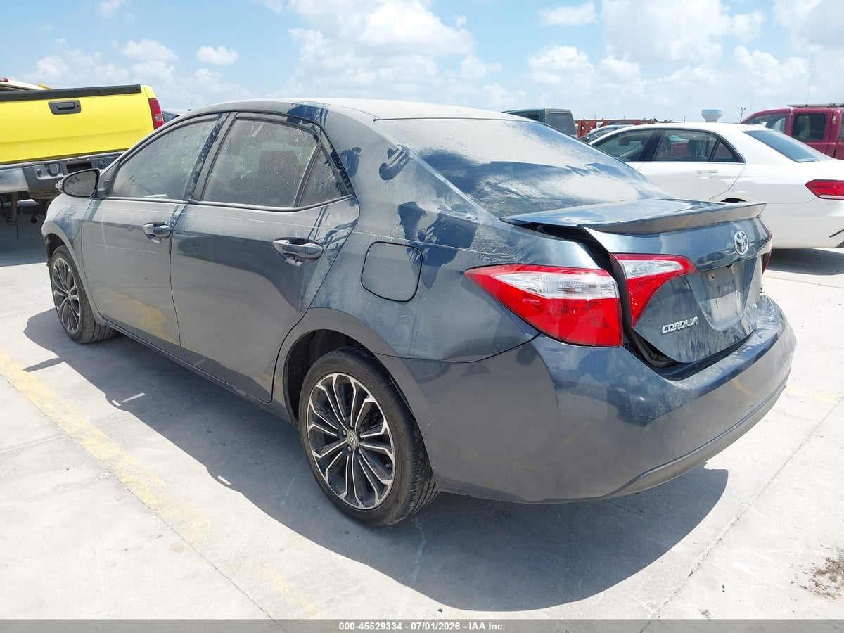 2015 TOYOTA COROLLA S PLUS — снимка 3