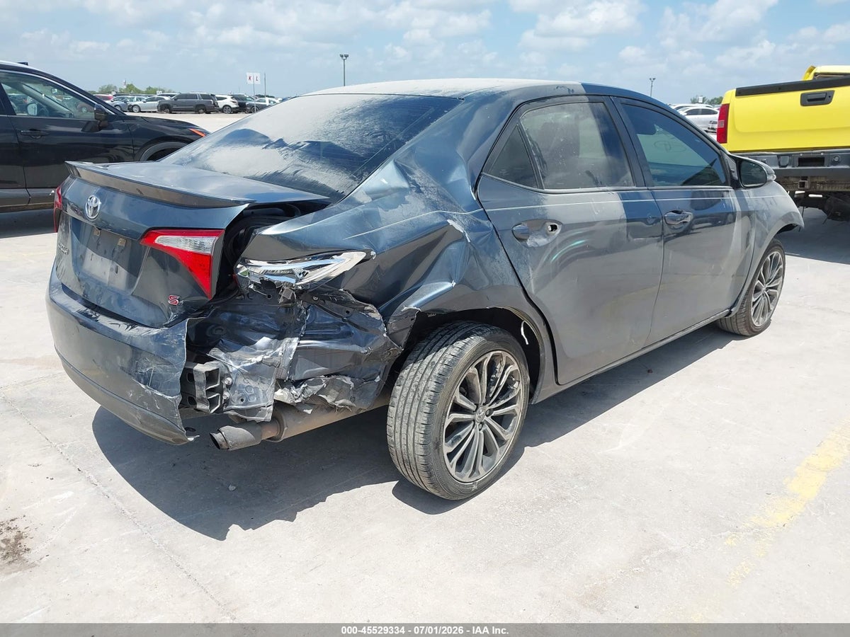 2015 TOYOTA COROLLA S PLUS — снимка 4