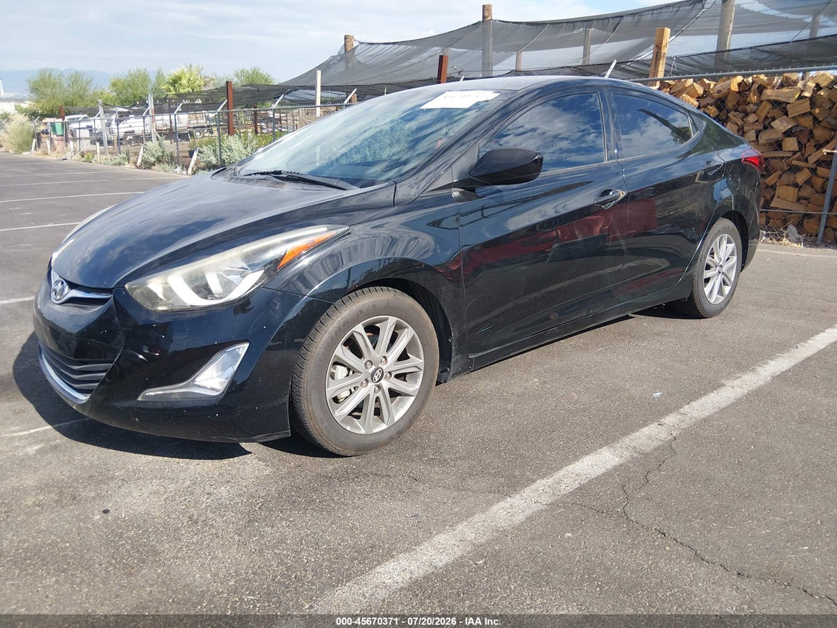 2016 HYUNDAI ELANTRA SE — снимка 2