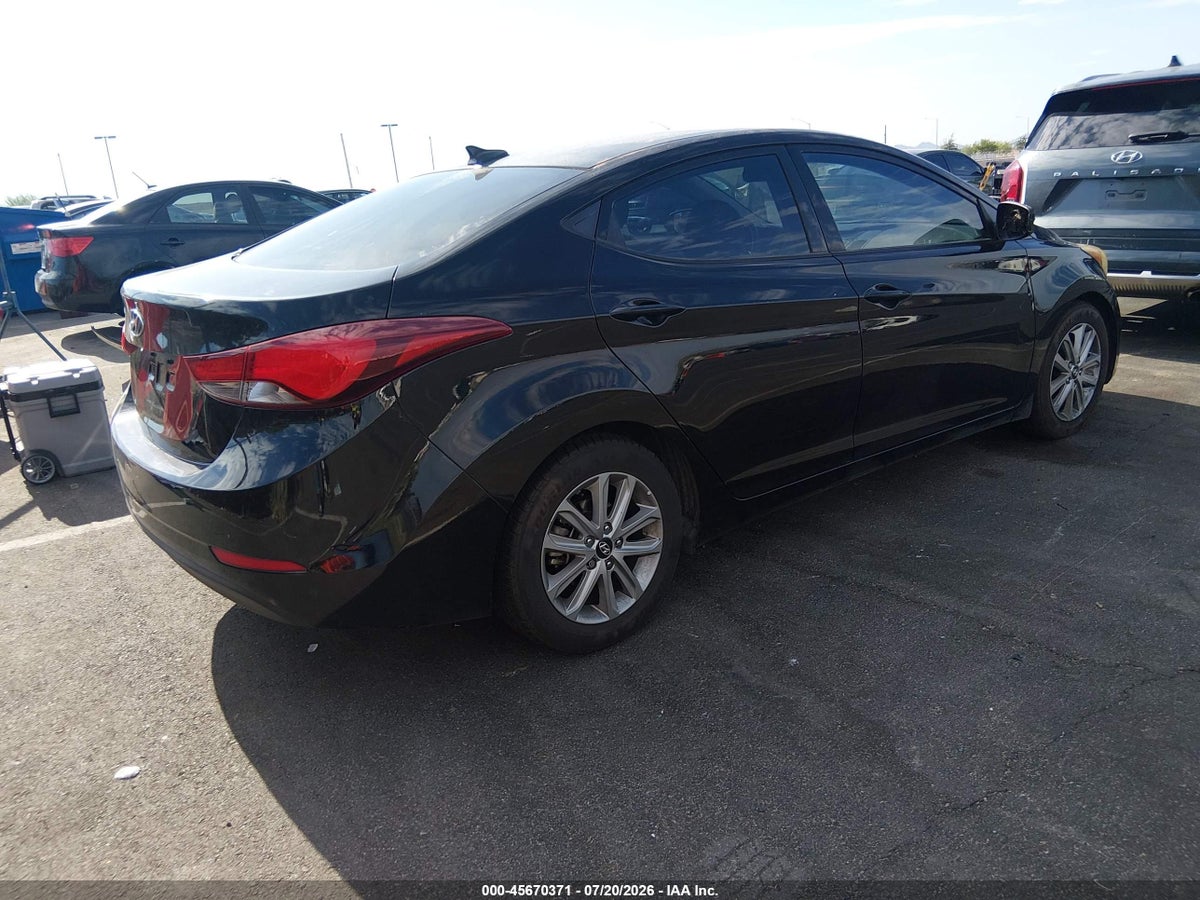 2016 HYUNDAI ELANTRA SE — снимка 4