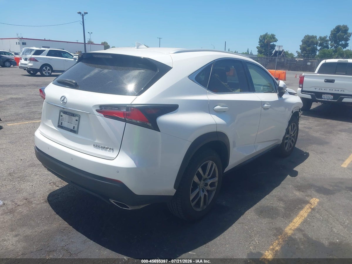 2016 LEXUS NX 200T — снимка 4