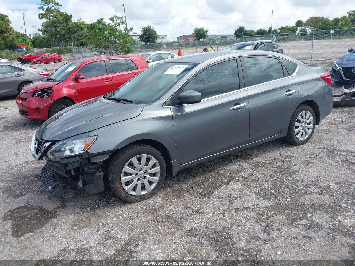 2019 NISSAN SENTRA S — снимка 2