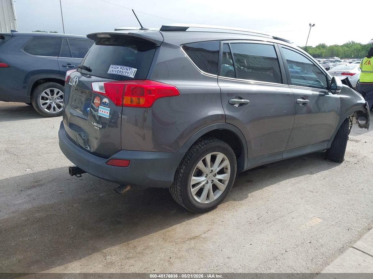 2014 TOYOTA RAV4 LIMITED — снимка 4