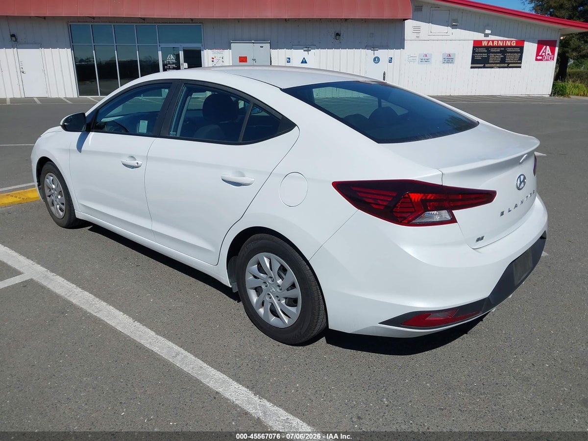 2020 HYUNDAI ELANTRA SE — снимка 3