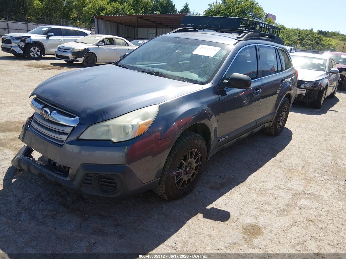 2014 SUBARU OUTBACK 2.5I — снимка 2