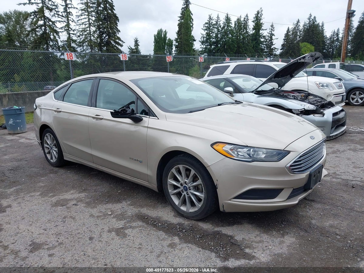 2017 FORD FUSION HYBRID SE