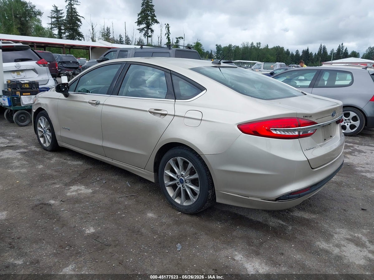 2017 FORD FUSION HYBRID SE — снимка 3