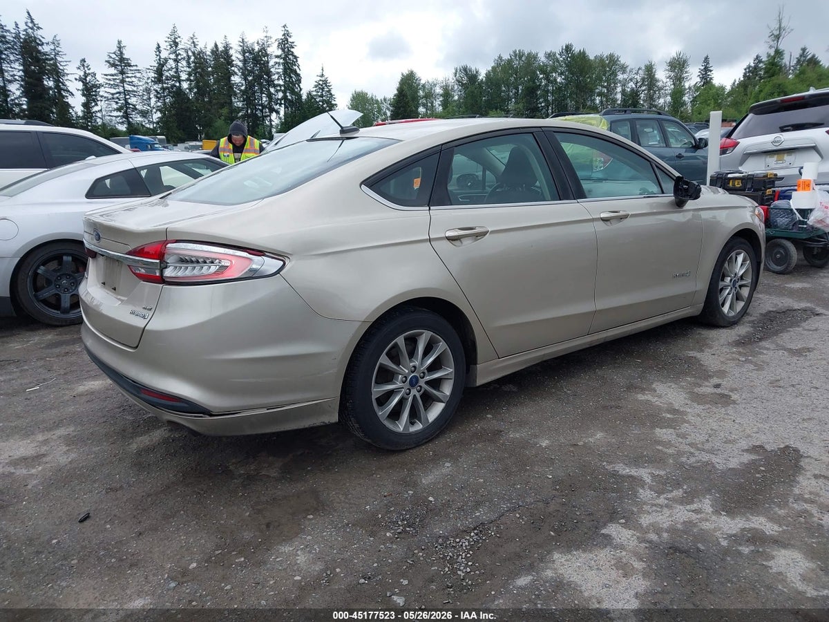 2017 FORD FUSION HYBRID SE — снимка 4