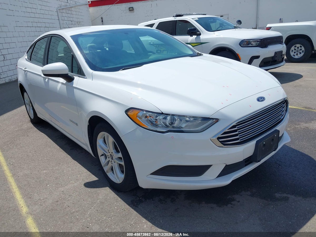 2018 FORD FUSION HYBRID S