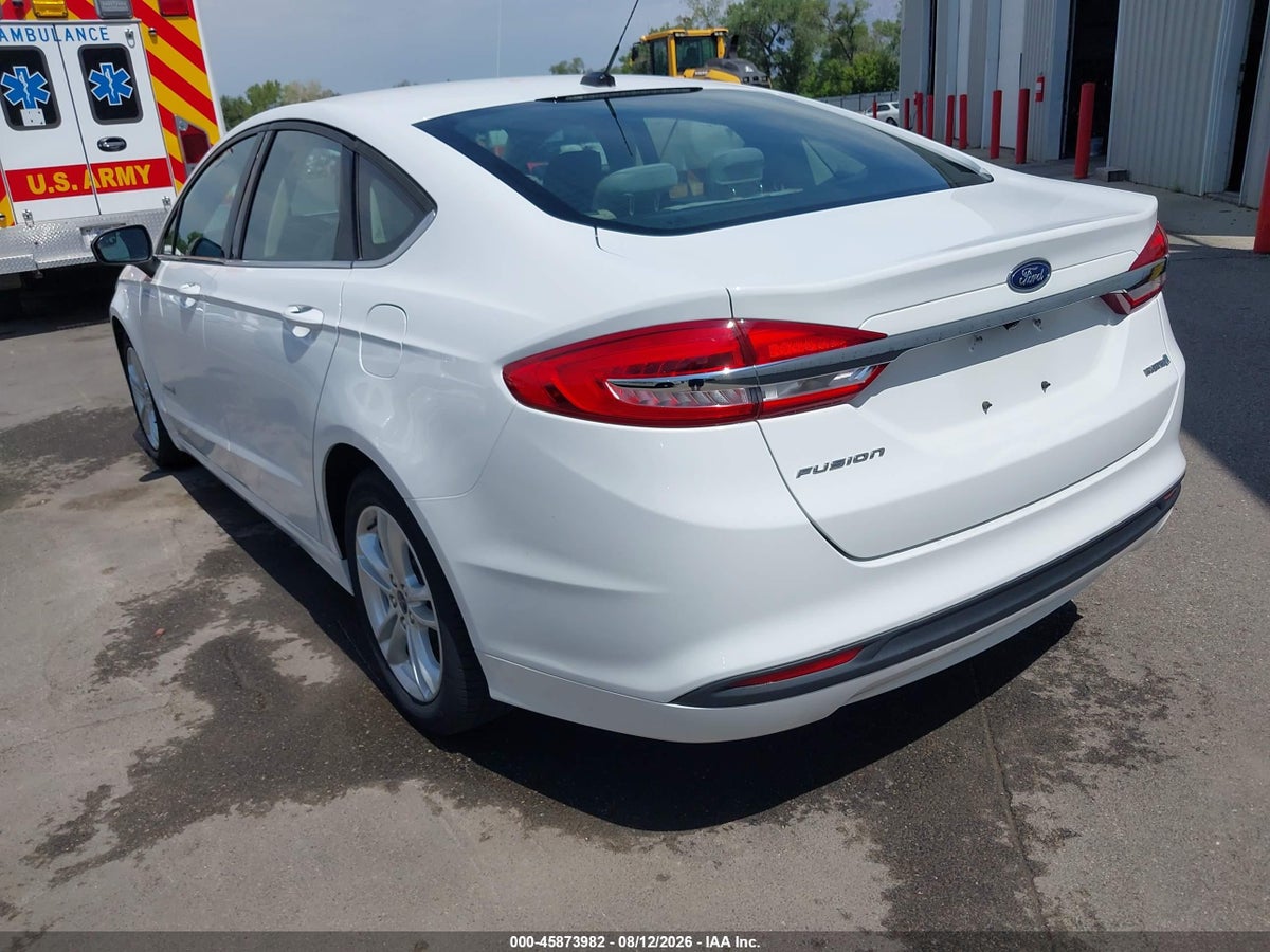 2018 FORD FUSION HYBRID S — снимка 3