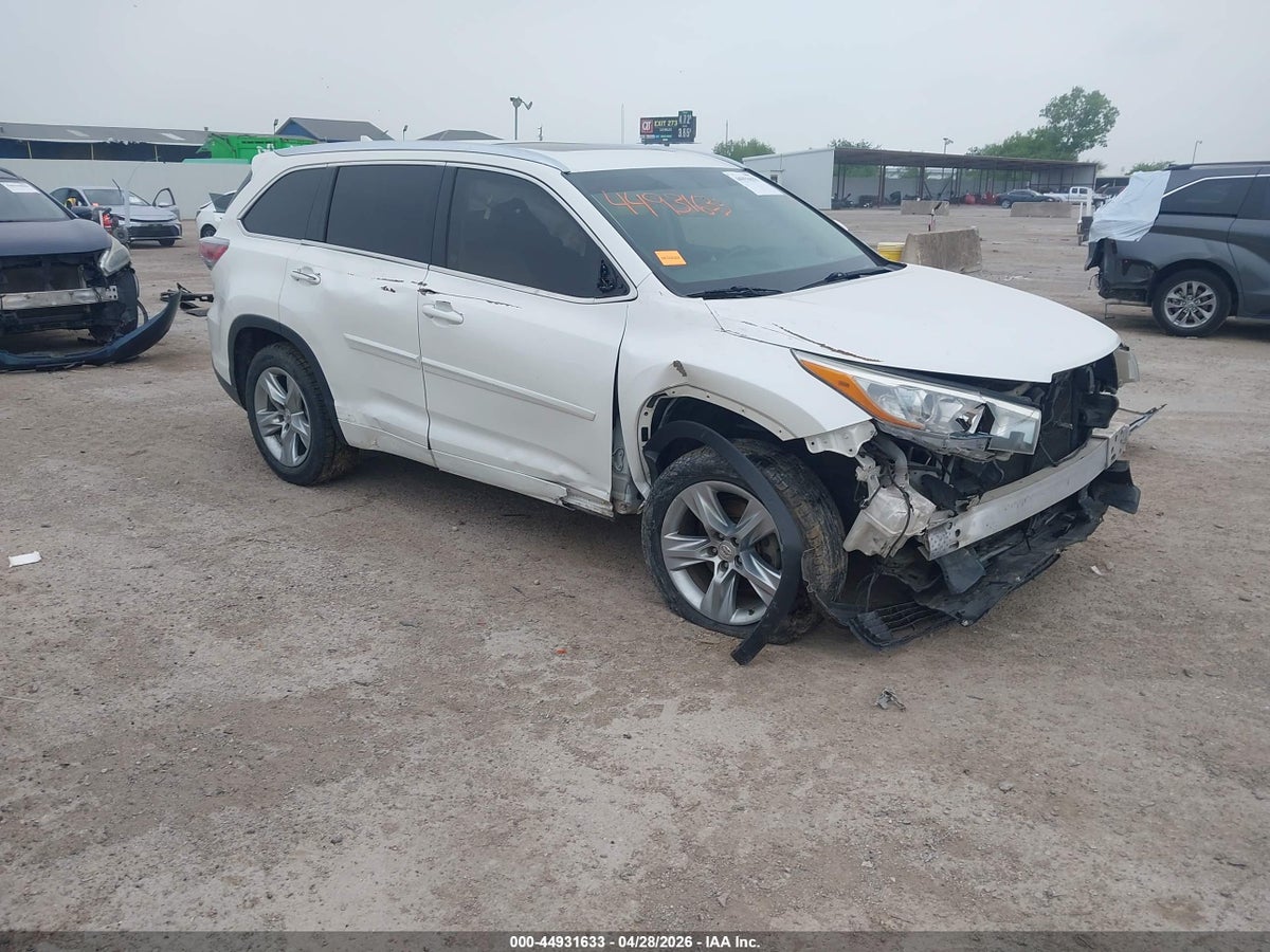 2015 TOYOTA HIGHLANDER LIMITED V6