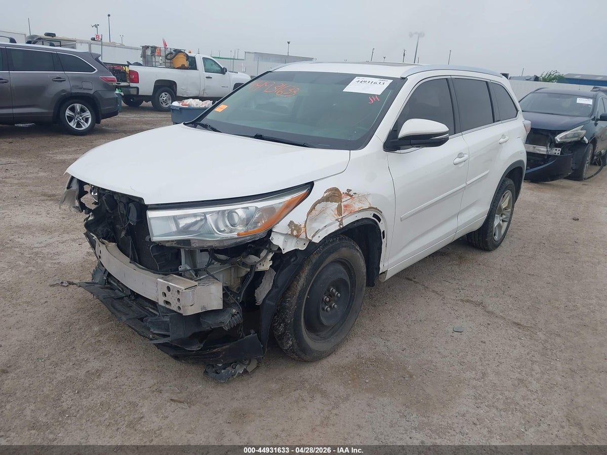 2015 TOYOTA HIGHLANDER LIMITED V6 — снимка 2
