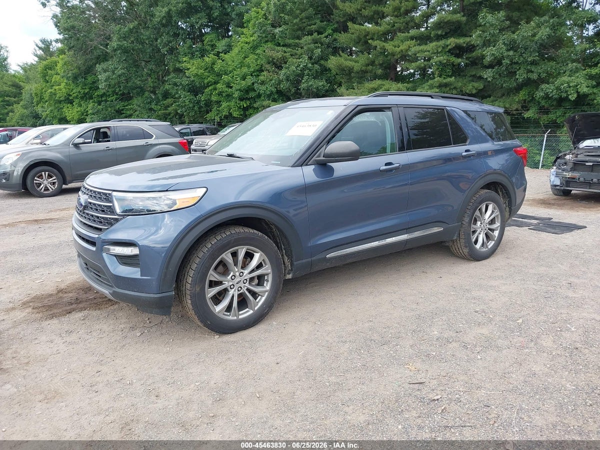 2021 FORD EXPLORER XLT — снимка 2