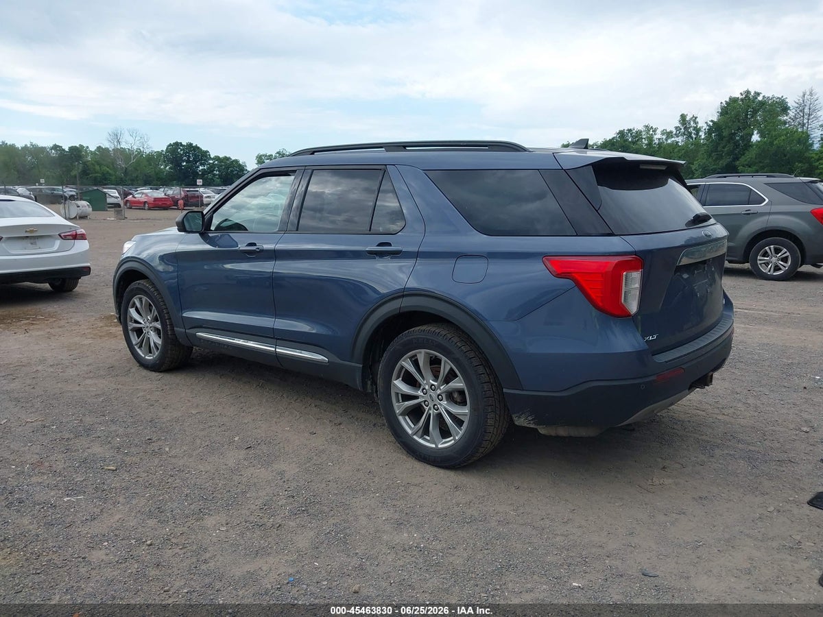 2021 FORD EXPLORER XLT — снимка 3