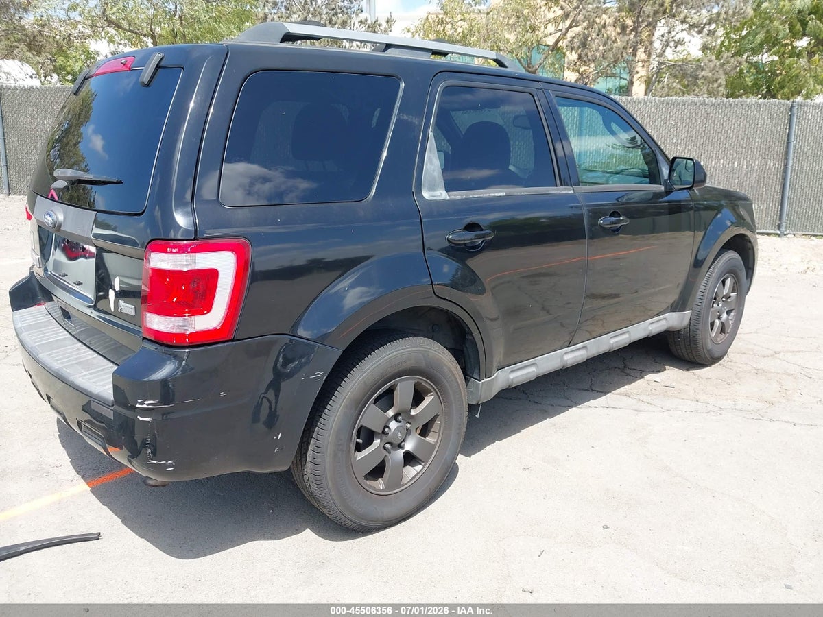 2012 FORD ESCAPE LIMITED — снимка 4